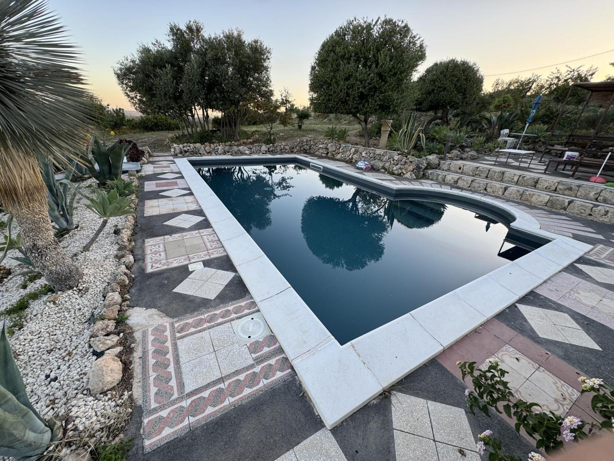Villa La Cava Del Val Di Noto Con Piscina Privata Avola Exterior foto