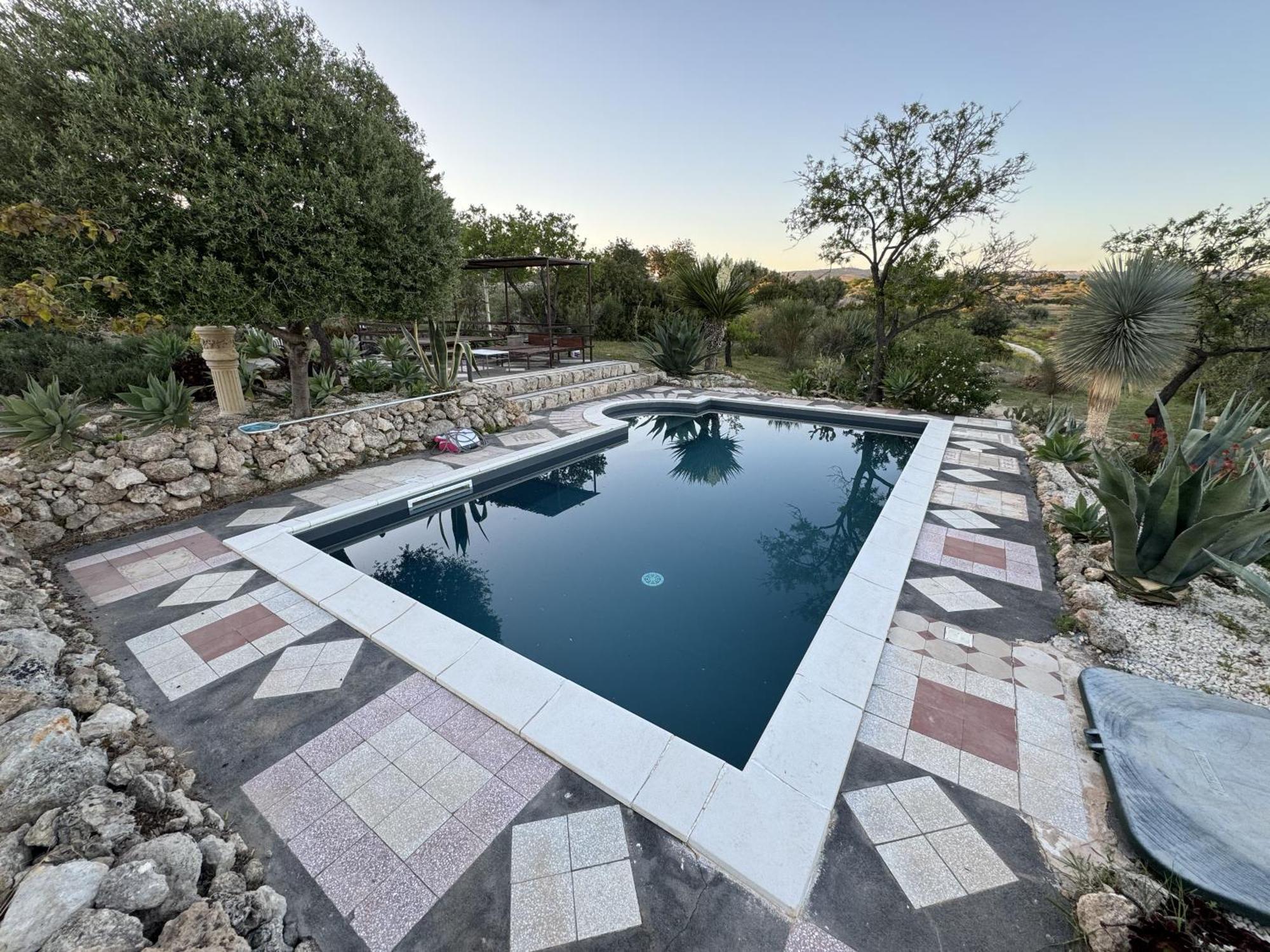 Villa La Cava Del Val Di Noto Con Piscina Privata Avola Exterior foto
